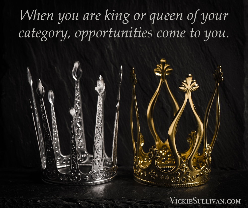 2 ways to become king or queen of your category