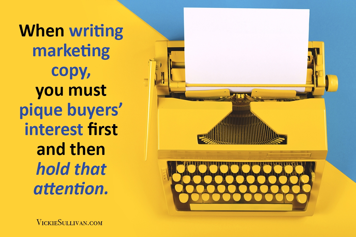 Writing Marketing Copy: Entice First, Teach Later